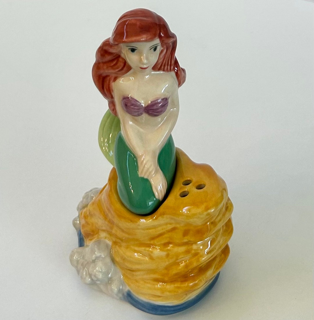 Collectible Ariel on Rock Salt and Pepper Shakers Enesco Etsy