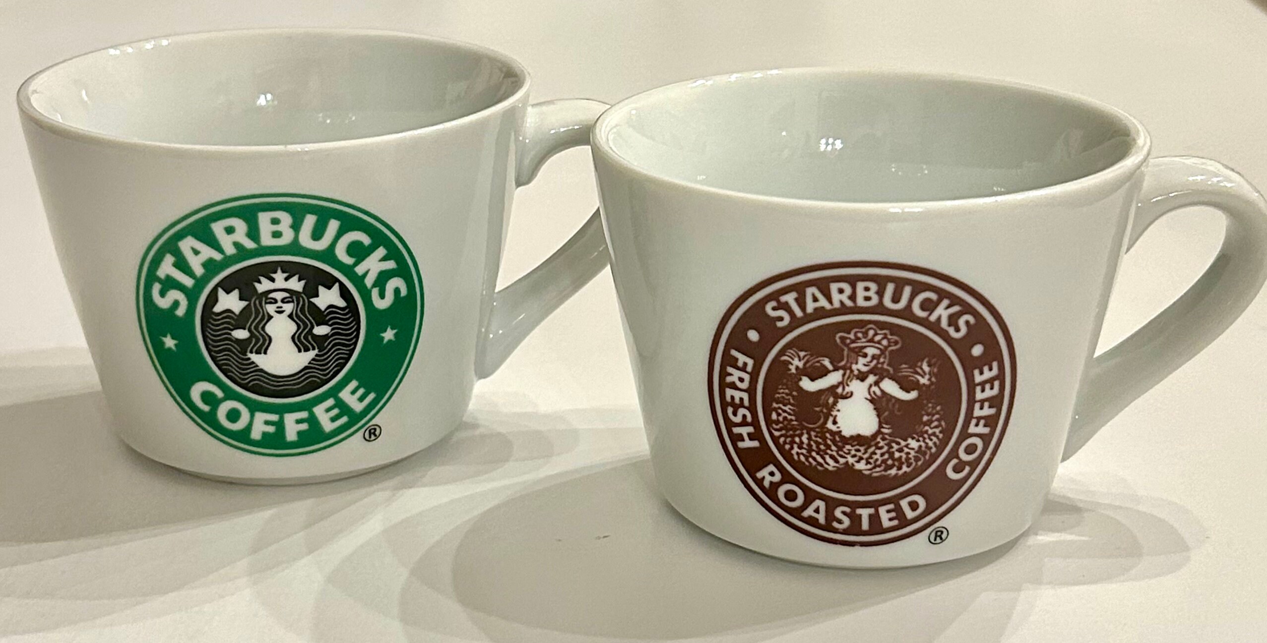 Collectible Starbucks Coffee Cappuccino Porcelain Cups and