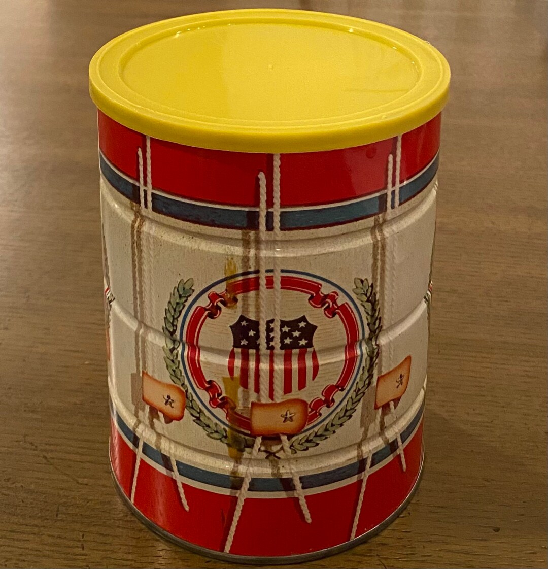Vintage 1lb Folgers Bicentennial Coffee Tin by Procter & Gamble Co Etsy