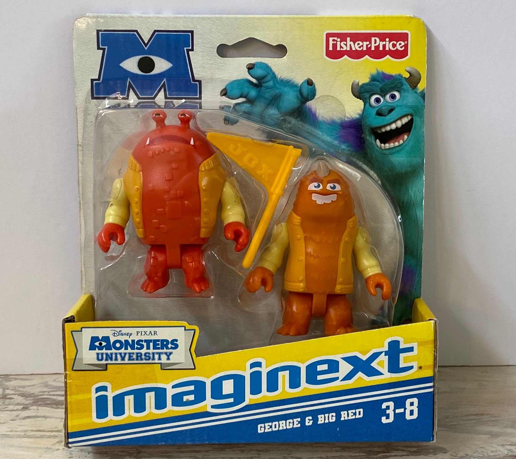 Collectible Fisher-price Disney PIXAR Monsters University George & Big Red  Action Figures (NEW / Unopened) - Etsy India