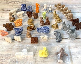 Vintage Wade Whimsies Figurines (ea Sold Separately)