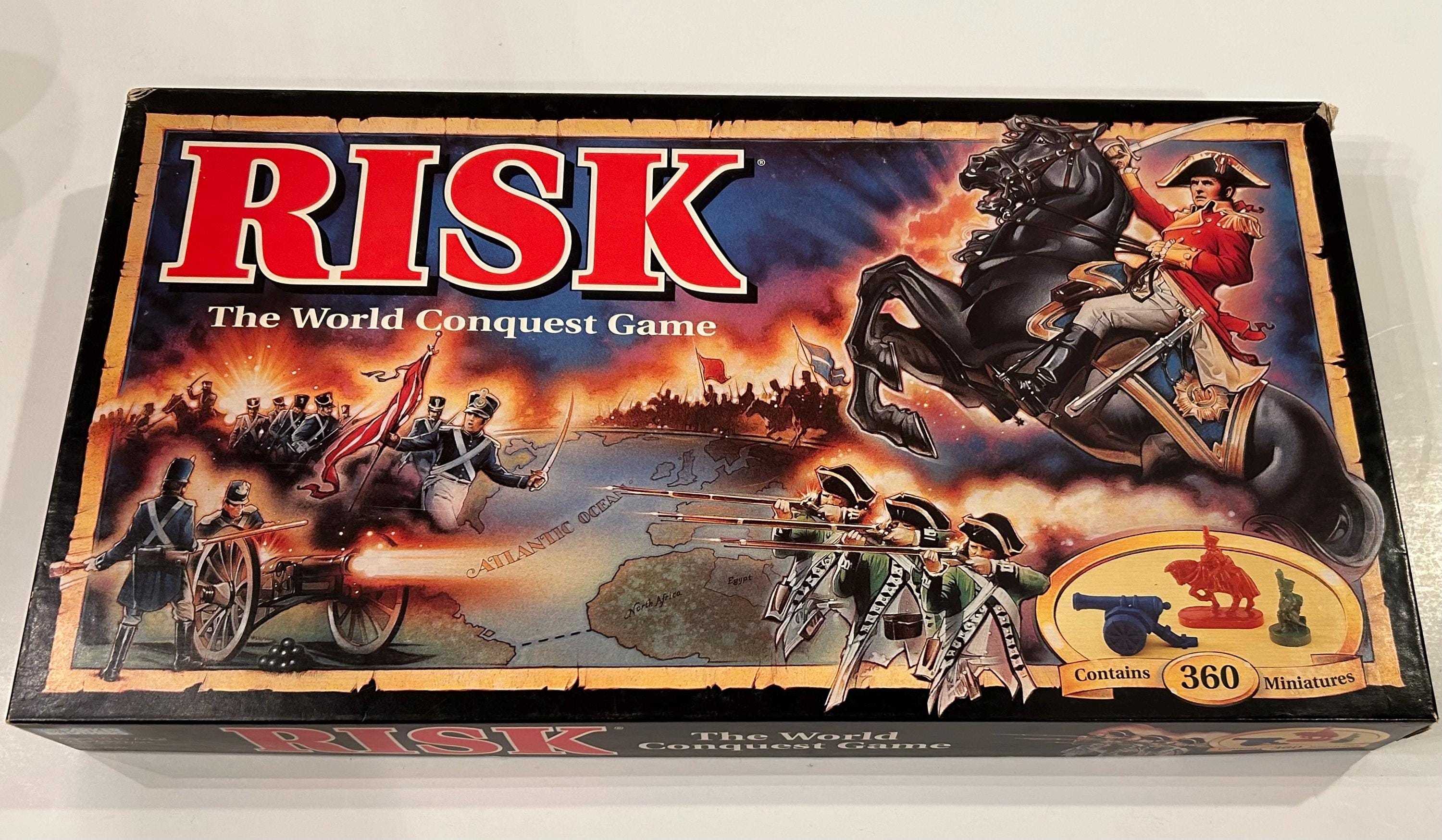 Vintage 1993 RISK the World Conquest Board Game No 00044 by Parker