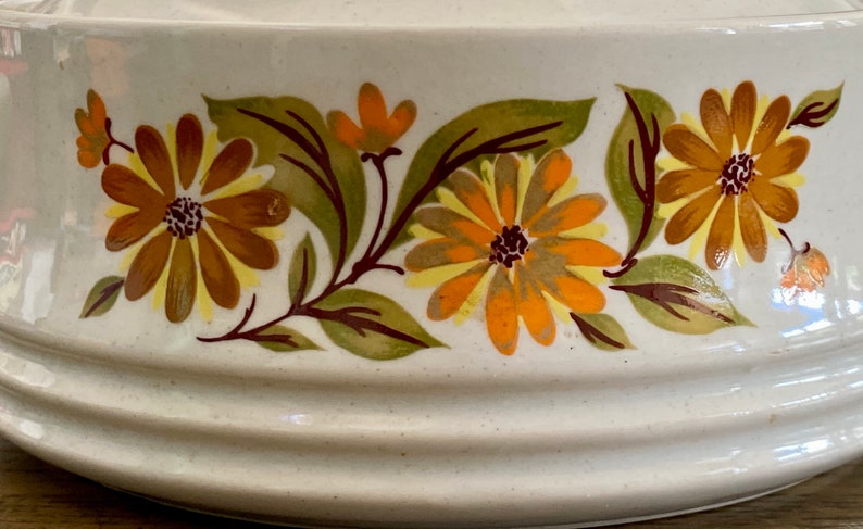Vintage 1970s Capri Bake Serve and Store Stoneware Baking Dish With Lid ...