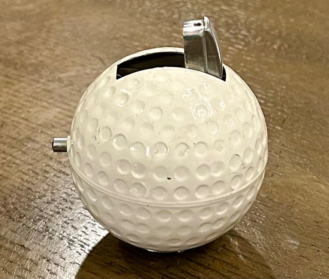 Vintage Golf Ball Lighter by SWANK Etsy