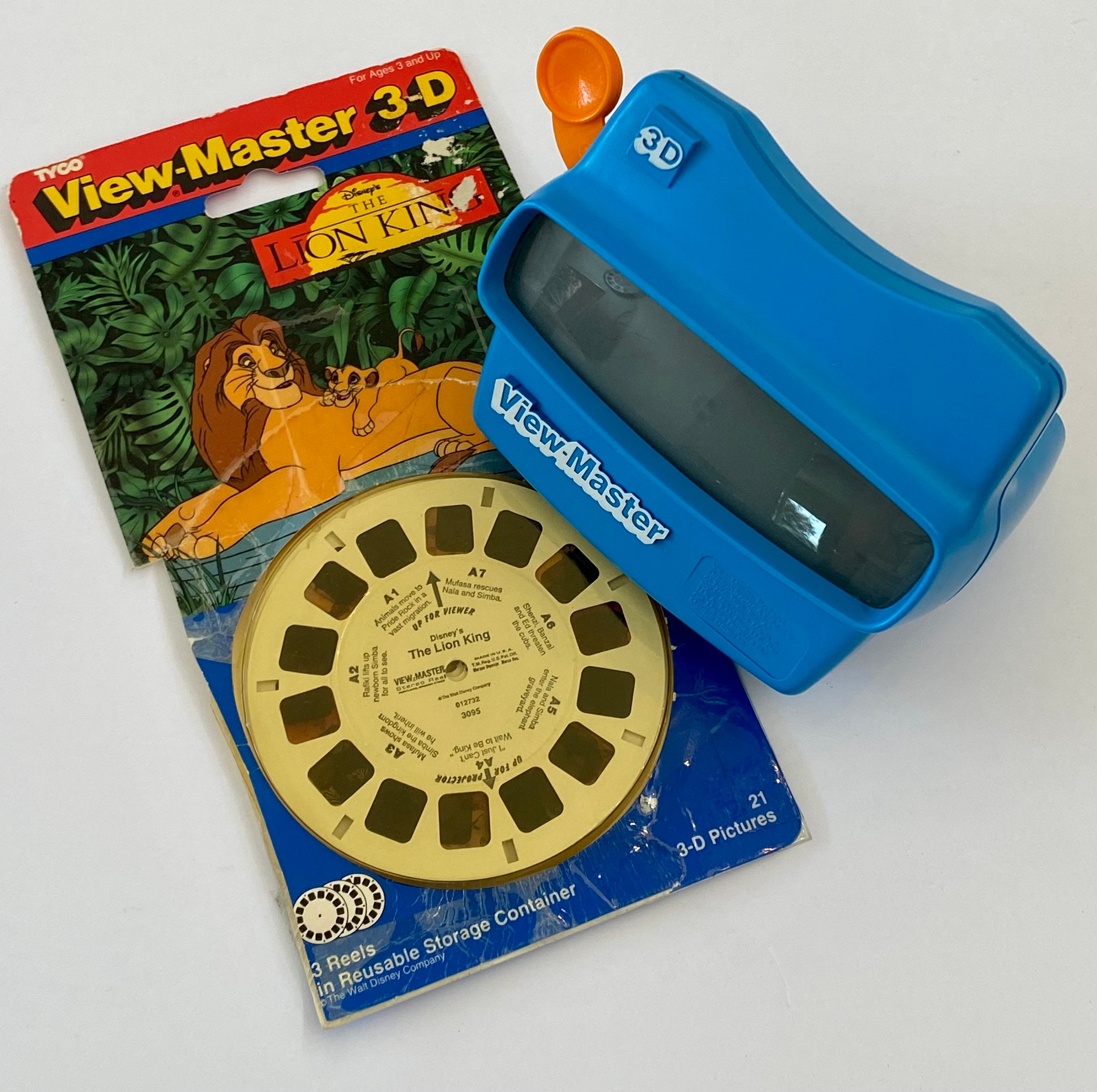  POPEYE - Classic ViewMaster - 3 reels - 21 3D images - NEW :  Toys & Games
