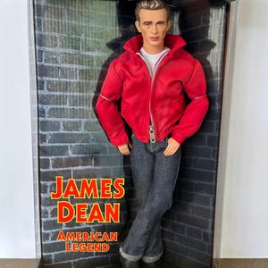 Vintage 2000 James Dean American Legend Collector Edition Doll by Mattel NIB