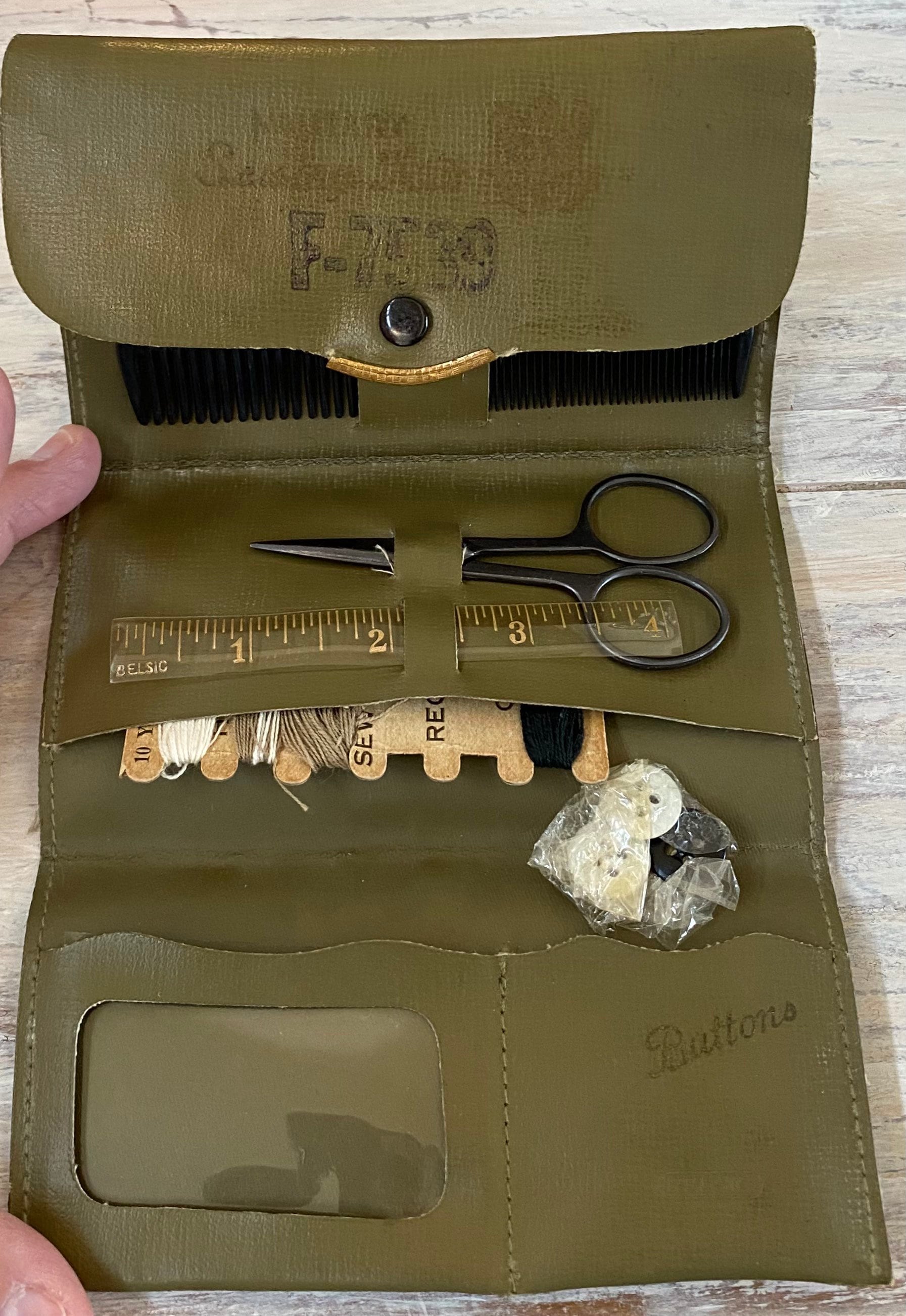 Vintage Military Sewing Kit