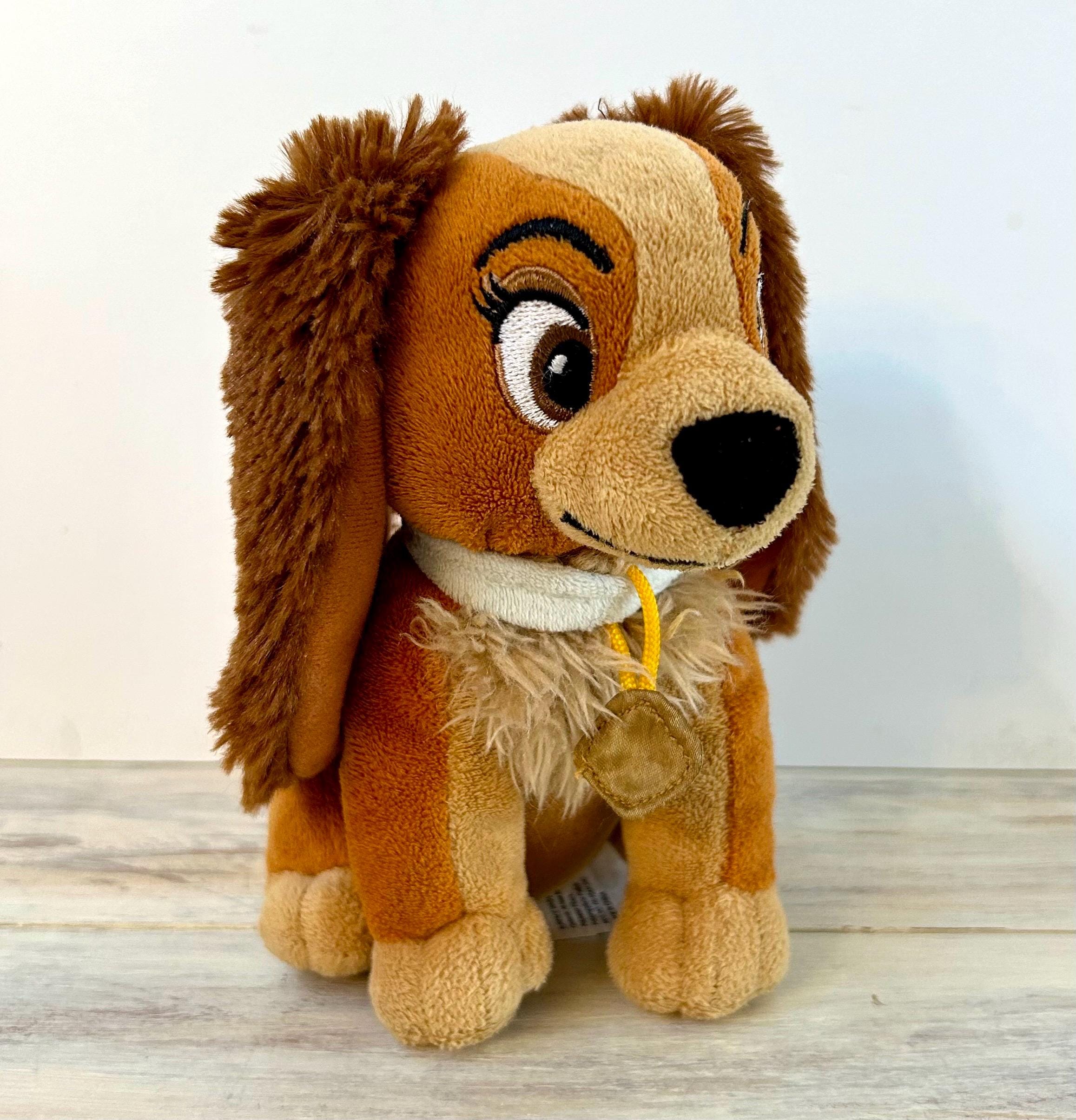 Vintage Disney Lady 7” Plush Stuffed Toy From Lady and the Tramp