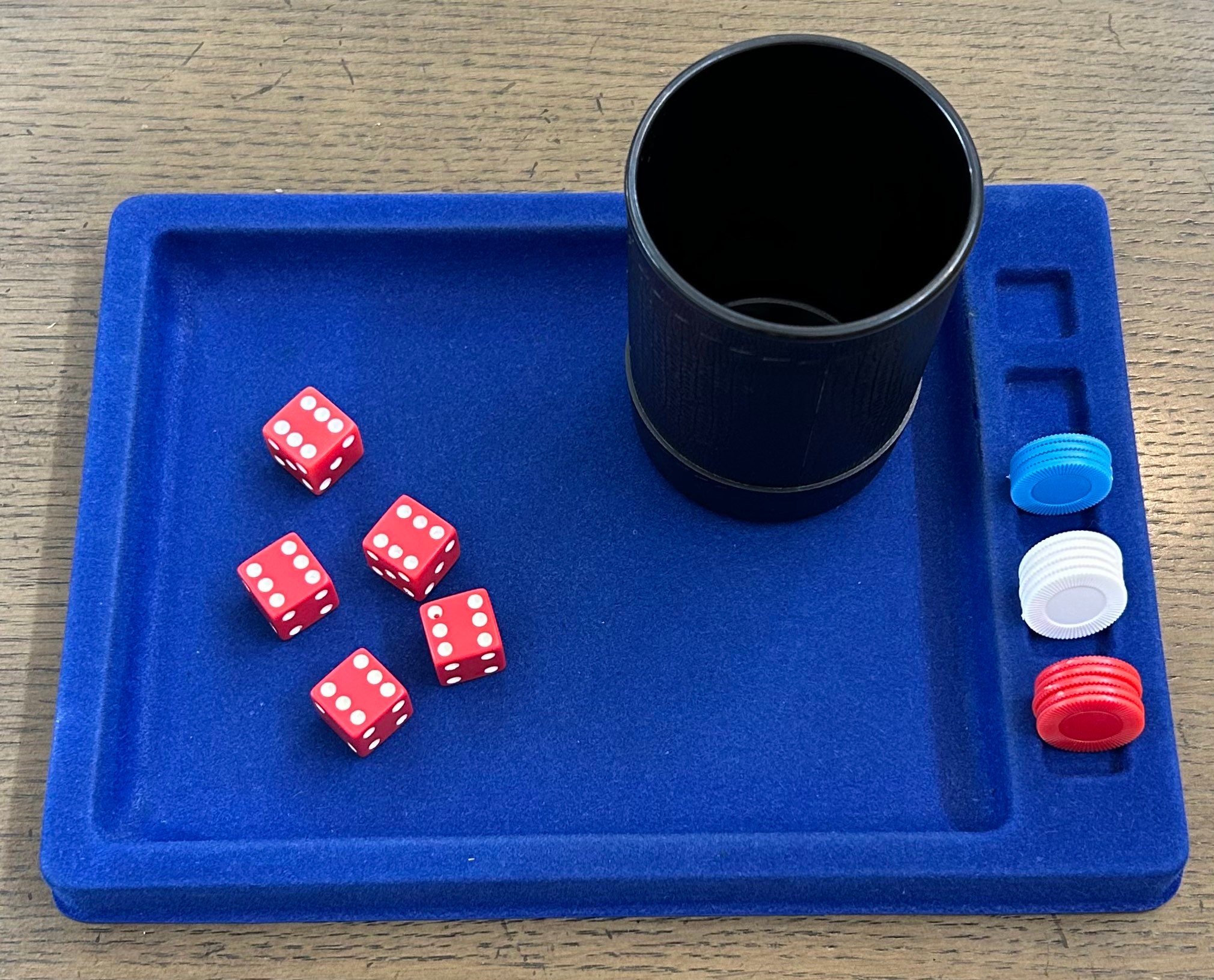 Vintage 1978 Deluxe Triple Yahtzee Dice Game by E.S. Lowe a