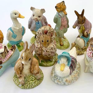 ビンテージBeatrix Potter's Mrs.Rabbit&Bunnies Beatrix Potter MRS. RABBIT 16
