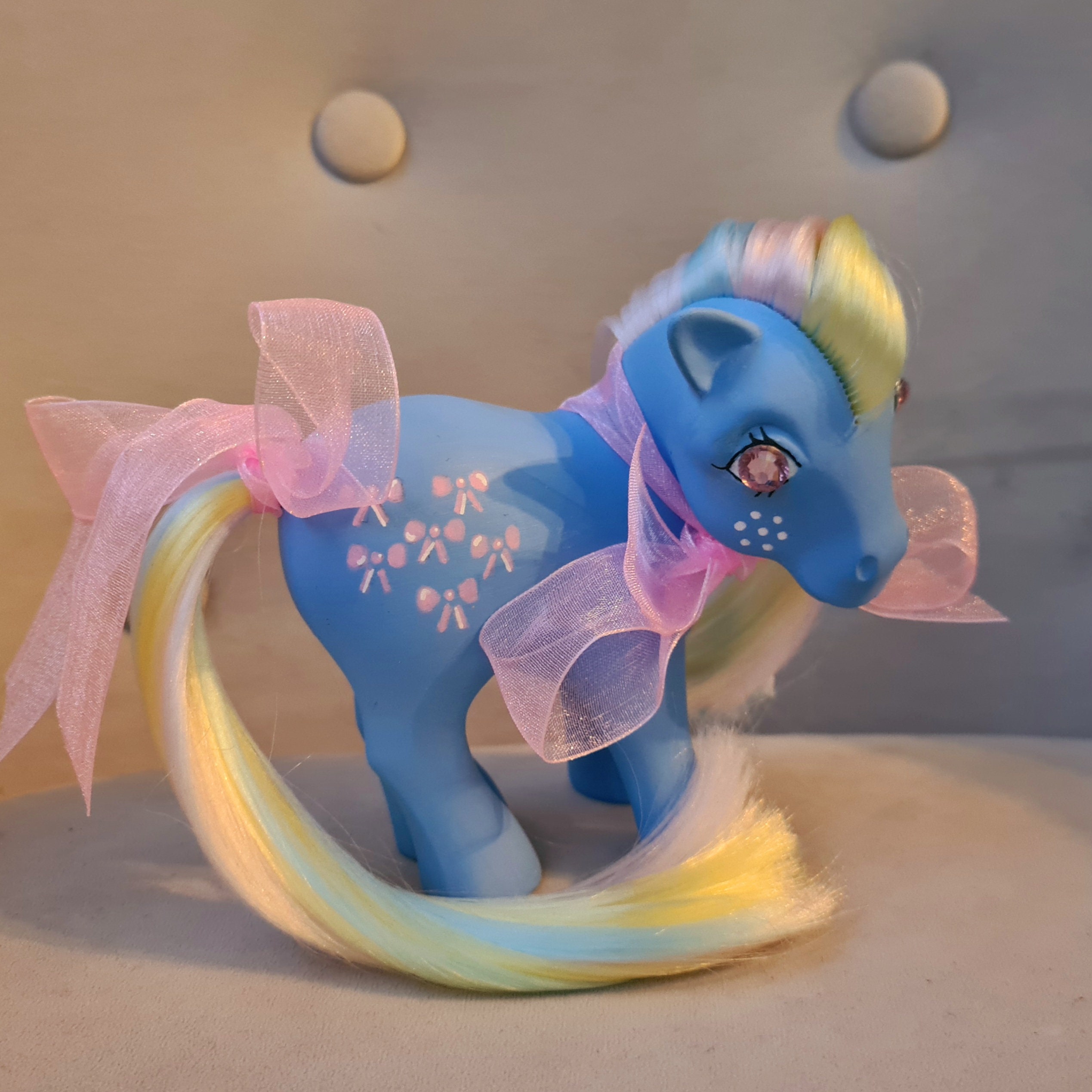 My Little Pony G1 Custom Vintage Twinkle Eye Bowtie - Etsy