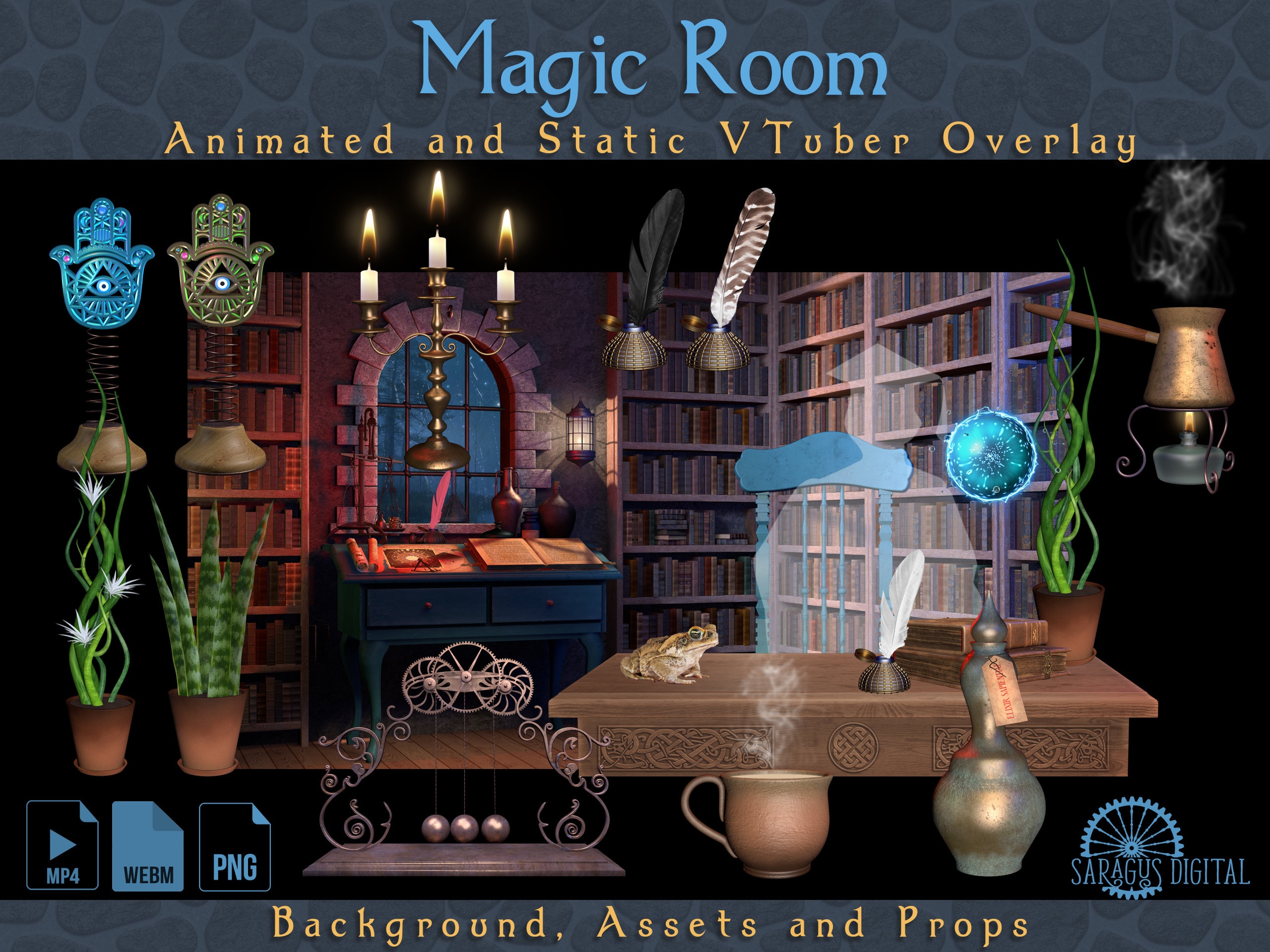 Twitch Animated Backgrounds Etsy Finland