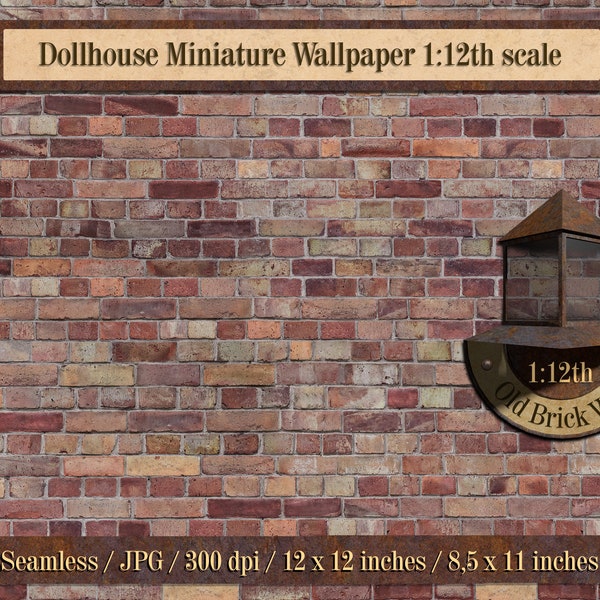 Dollhouse Wallpaper - Etsy