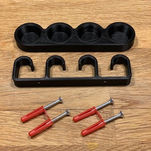 Pool Cue Holder Wall Mounted