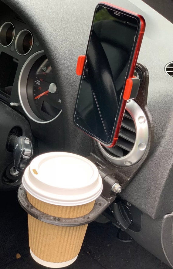 Audi TT MK1 (8N) および MK2 (8J) 用電話およびカップホルダー 
