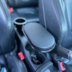 Audi TT (MK2) Padded Armrest (Foldable) and Large Bottle/Cup Holder