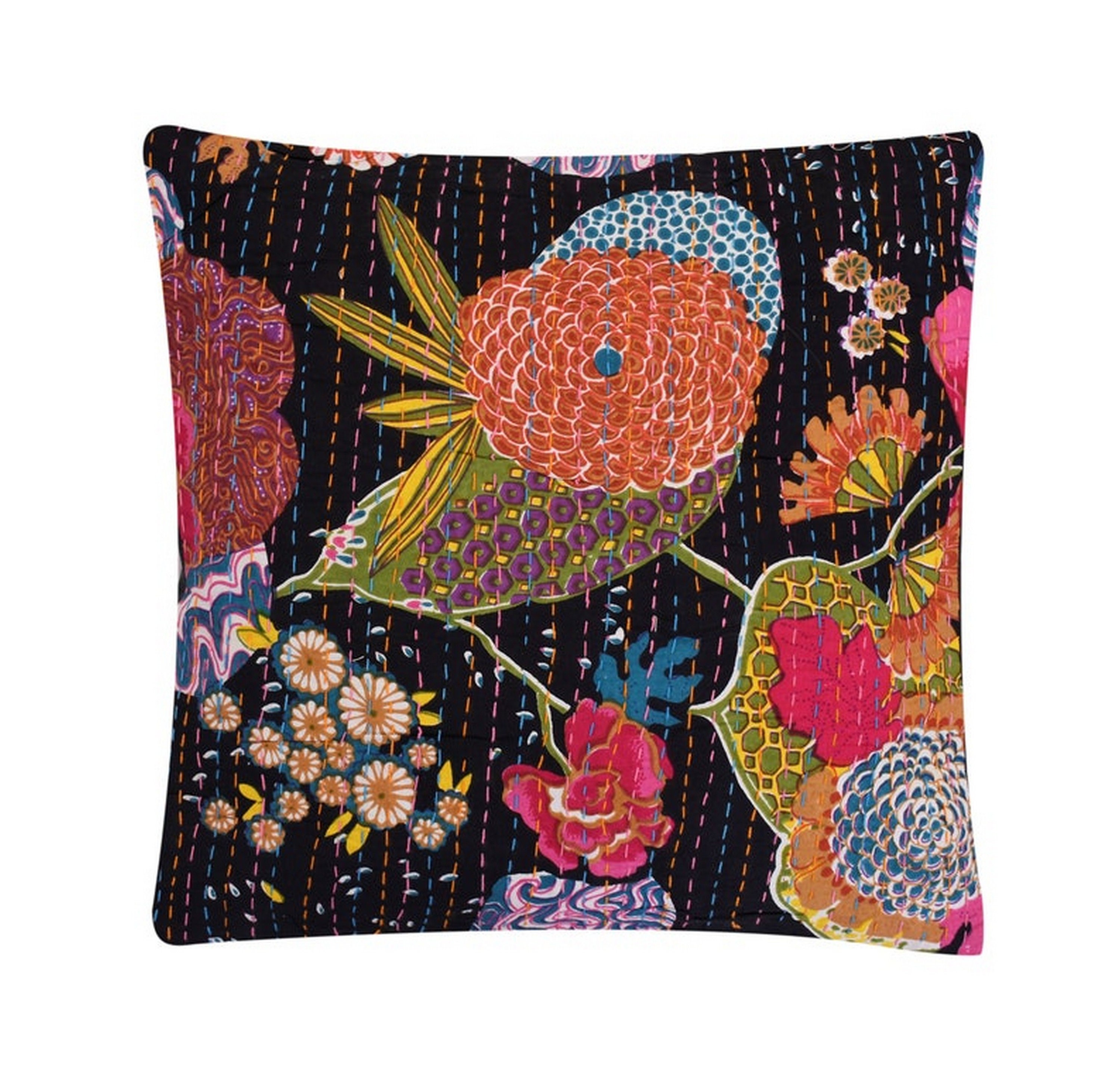 Home & Living boho cushion Indian cushion cover 20x20 inches Hand