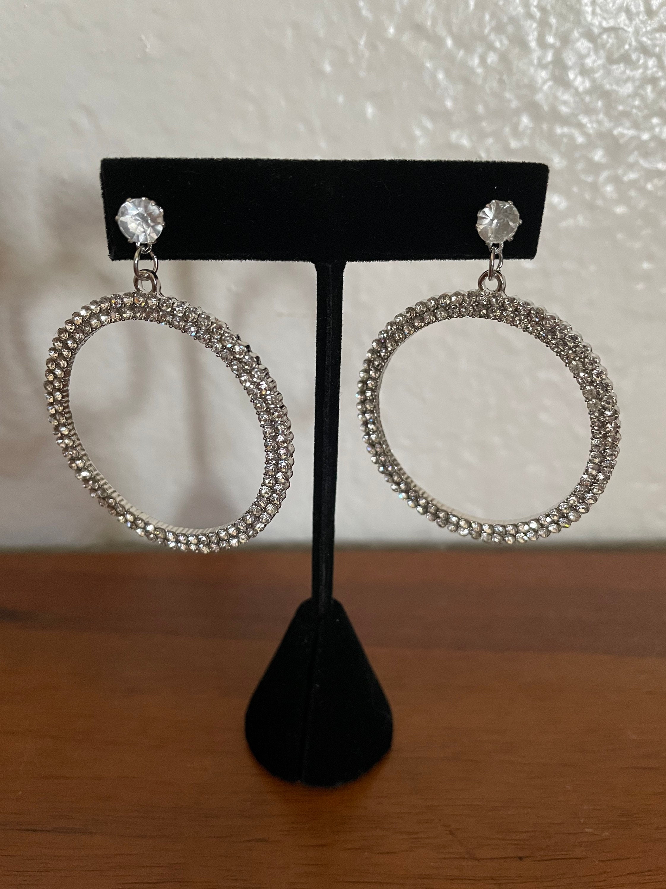 ★Hobbs London★ マリリン イヤリング Marylin Earrings Marilyn Monroe in Korea Rhinestone Clip-on Earrings - Etsy