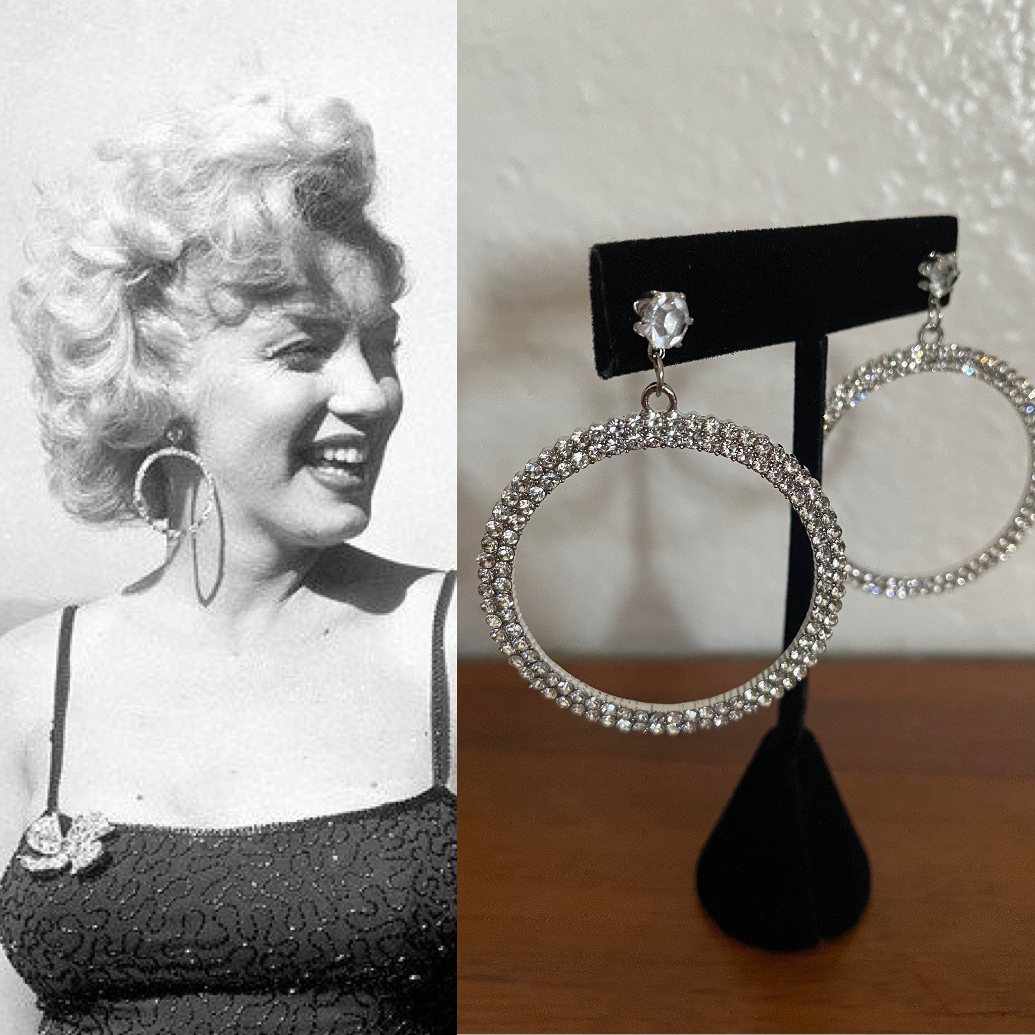 ★Hobbs London★ マリリン イヤリング Marylin Earrings Marilyn Monroe Earrings - Raiford Gallery Inc