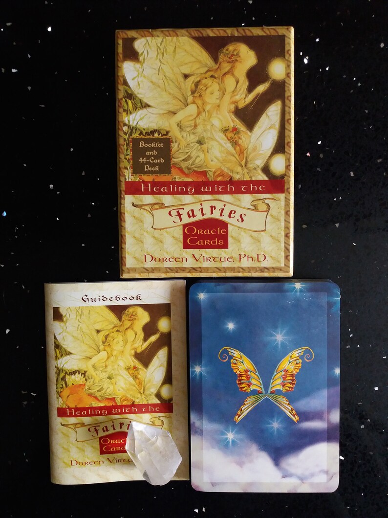 ORIGINAL - RARE – Healing With the Fairies Oracle Cards by Doreen ...