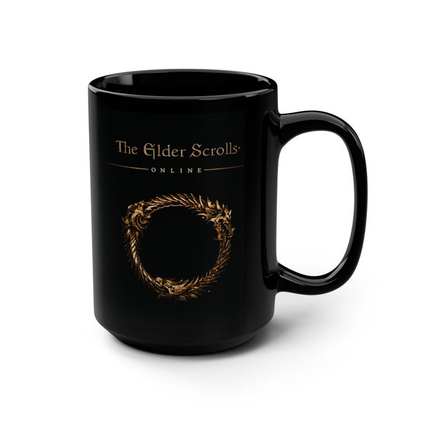 Tasse noire Elder Scrolls Online, 15 oz