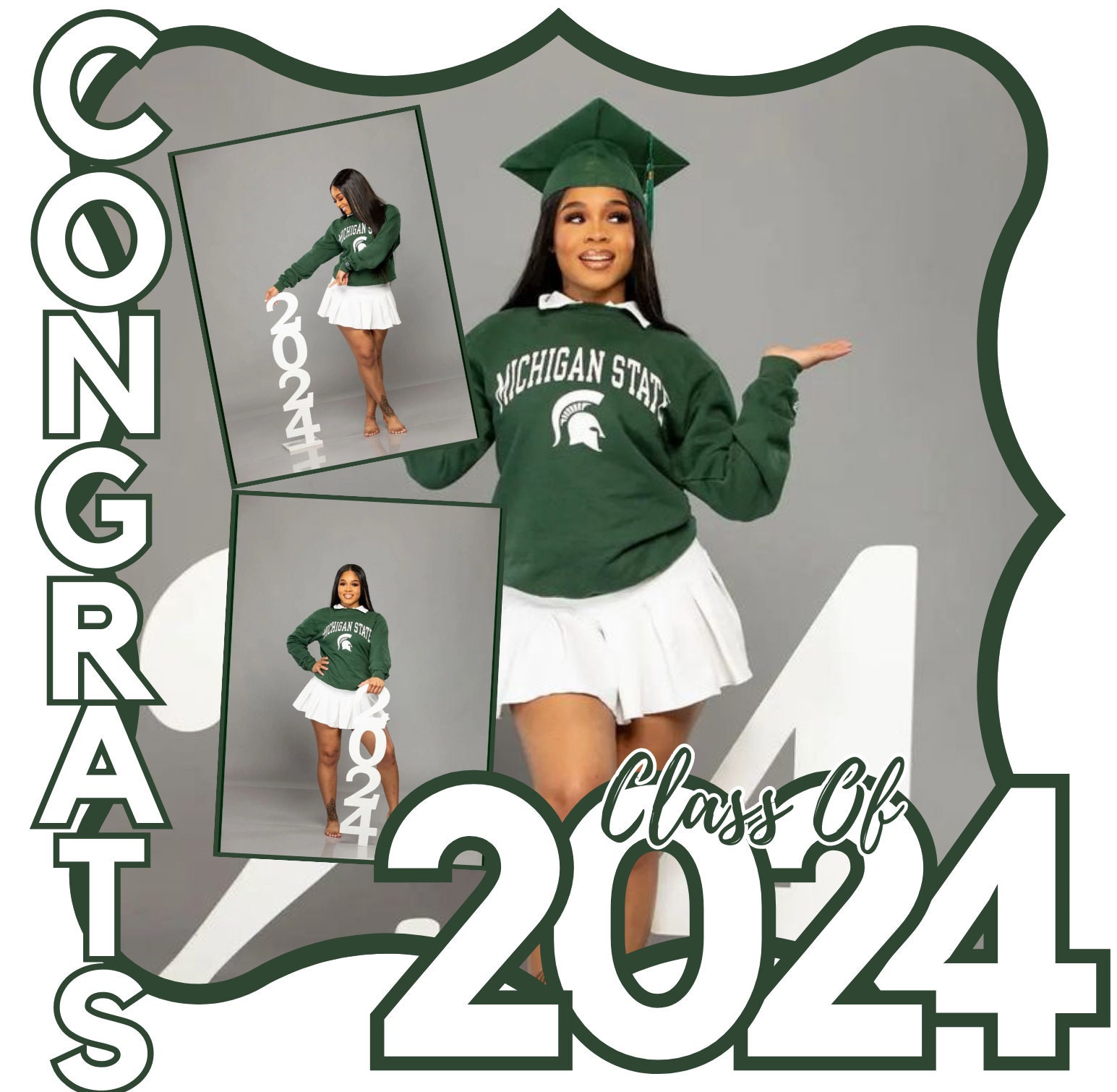 Graduation Fan Template Etsy Graduation Fan Template Etsy