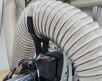 Onefinity CNC Elite 4" HDPE Hose Bracket TWO Versions