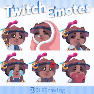 Cute Teemo League of Legends Emotes | Twitch, YouTube Discord