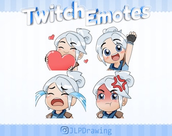 Cute Jett Valorant Emotes | Twitch, YouTube Discord