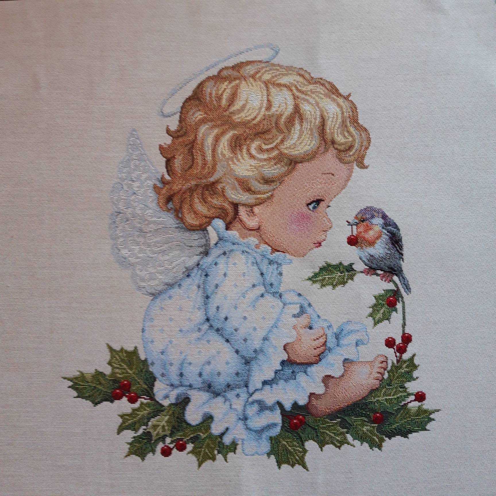 Carre Jacquard, Panneau Tapisserie, Pour Sac ou Coussin, Ameublement, Déco Maison