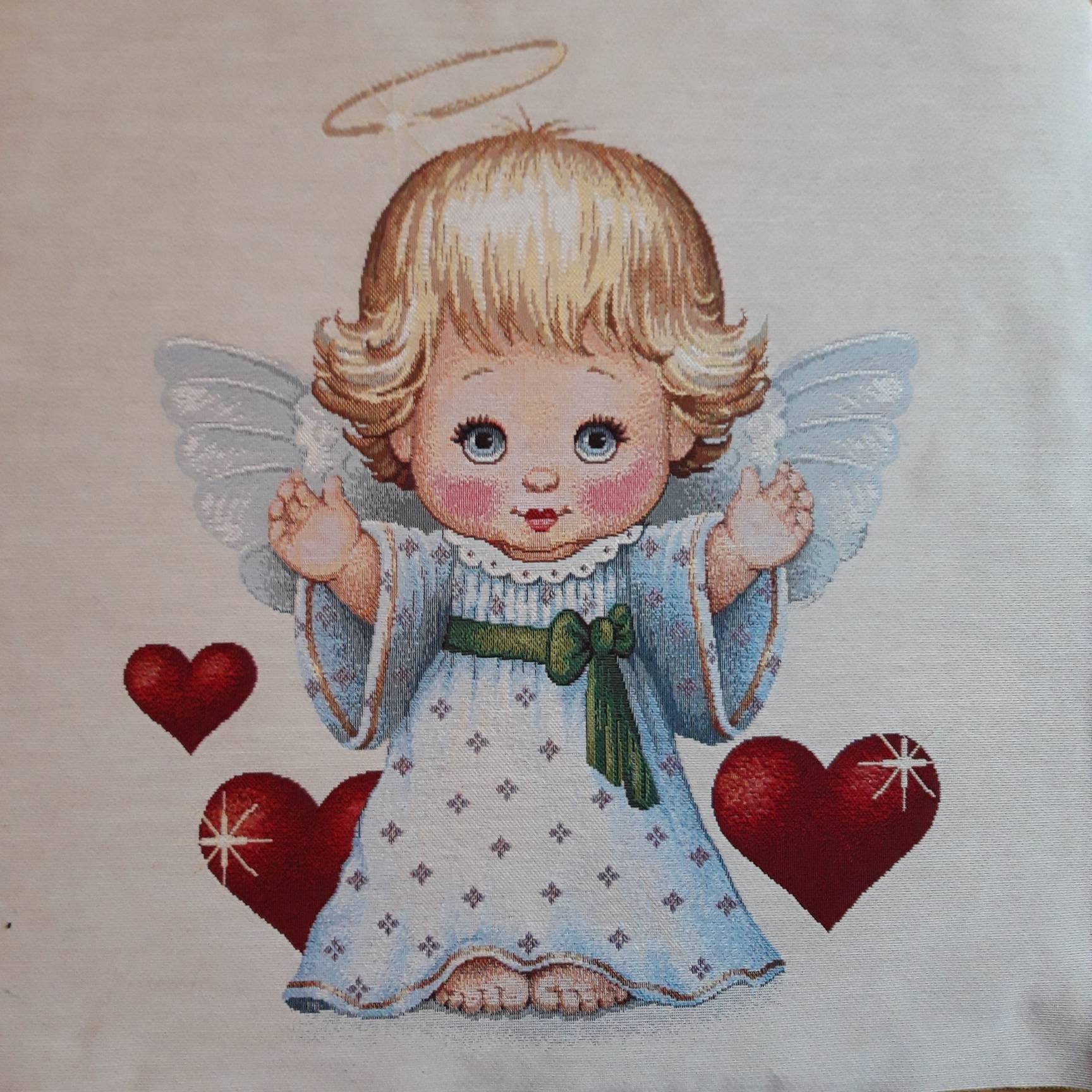 Carre Jacquard, Panneau Tapisserie, Pour Sac ou Coussin, Ameublement, Déco Maison