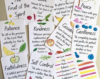 Fruit of the Spirit Flashcards