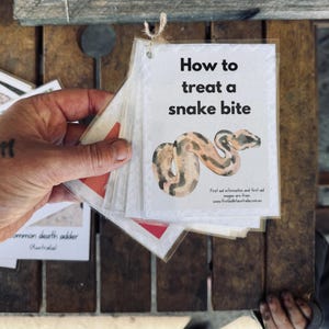 Pacote de aprendizagem sobre segurança contra cobras