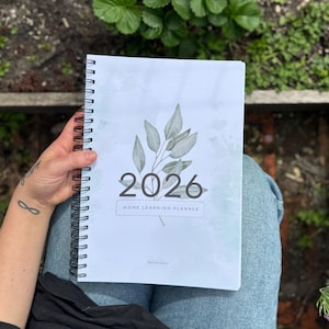 2026 home learning planner
