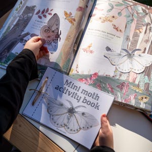 Mini moth activity book