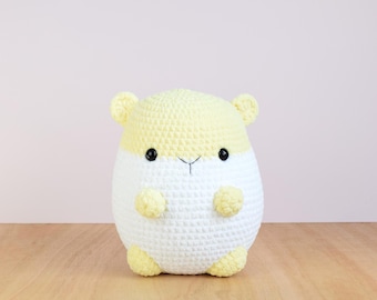 Schema all'uncinetto per il criceto Bollie. Crea il tuo adorabile criceto. Solo schema amigurumi. Schema olandese e inglese. Peluche criceto fai da te.