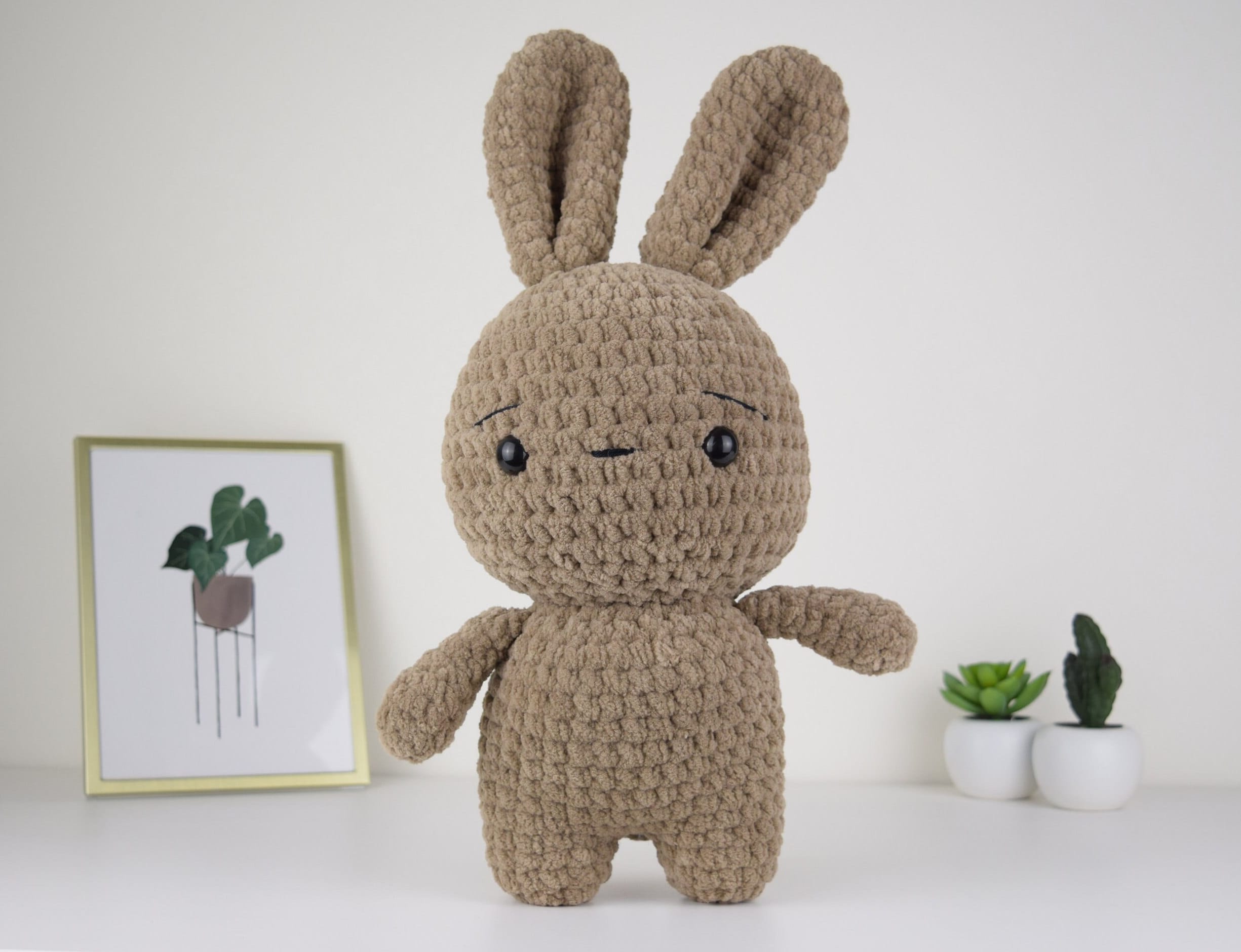 Coco the Bunny Crochet Pattern. DIY Amigurumi Crochet Pattern. Make ...