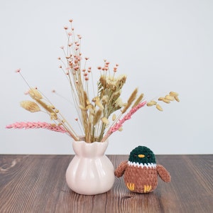 Lovely baby duck crochet pattern. Create your own adorable baby duck amigurumi. DIY Crochet pattern only.