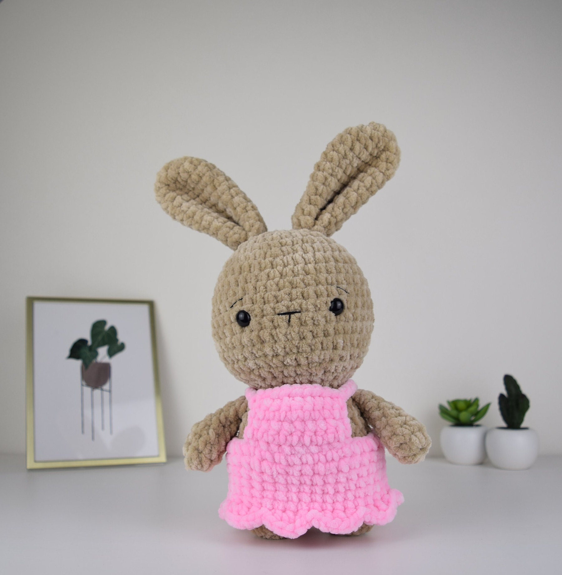 Coco the Bunny Crochet Pattern. DIY Amigurumi Crochet Pattern. Make ...