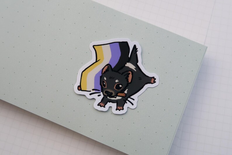 Tassie Devil Pride Stickers [15 Flags] - Etsy Canada