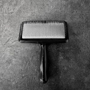 Cepillo suave para perros | cepillo slicker suave para pelo esponjoso | cepillo finish Doodle, Caniche & pelo fino | sin tirones