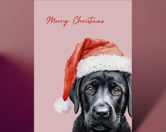 Christmas card for a good cause - with dog