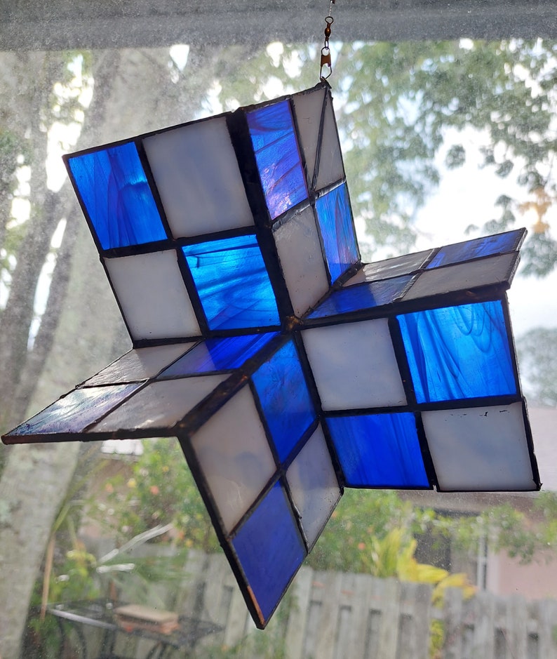 Spinner SP2 Stained Glass Suncatcher Etsy