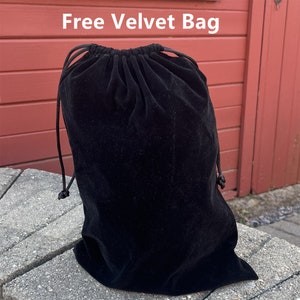 Adult Urn for Human Ashes, Black Cremation Urn, Funeral Urn, Large Memorial Urn with Velvet Bag, 200 Lbs Capacity image 3