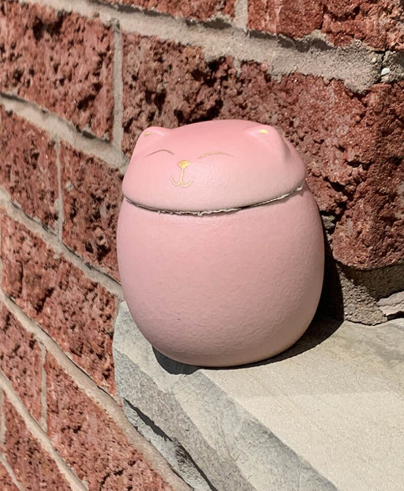 Cat Small Urn, Mini Urn for Cat Ashes, Cremation Keepsake Urn Etsy