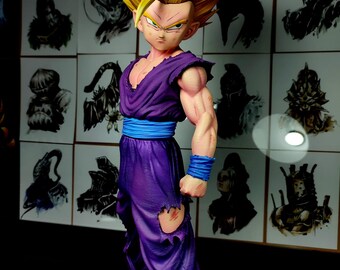 DRAGON BALL Z ACTION FIGURE MAJIN VEGETA SSJ2 SUPER SAIYAN 2 ANIME TOY 28  CM