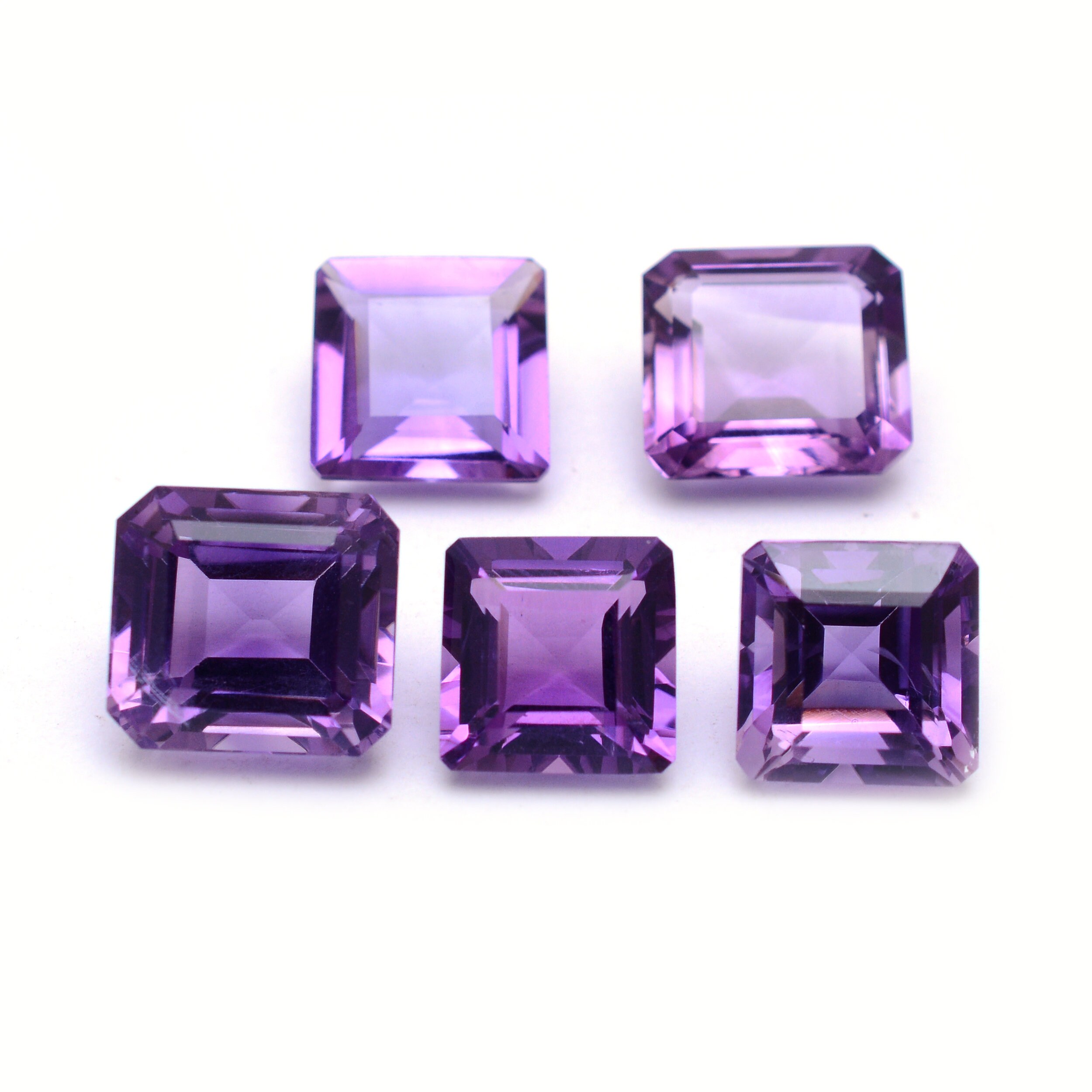 Asscher cheap cut amethyst