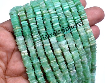 AA Quality Natural Chrysoprase Smooth Square Beads, Chrysoprase Smooth Bead, Chrysoprase Square Beads, Jewelry Making Square, 16 Inch,SKU116