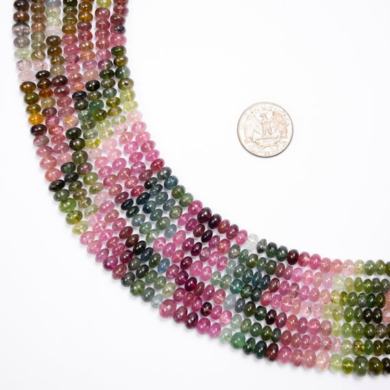 Natural Multi Tourmaline Beads AA Tourmaline Smooth Beads Strand of Beads Tourmaline Loose Beads Wholesale Beads Gemstone Beads SKU2521 Etsy