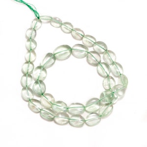 AA Qualitäts Grüne Fluorit Glatt Nuggets Perlen, 9,5x11 mm bis 13x16 mm, Grüne Fluorit Nuggets Perlen, Fluorit Schmuckherstellung Perlen, SKU2035